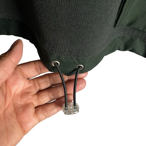 Finlha Sport Men's Green 1/4 Zip Fleece Pullover - Picture 4 of 8